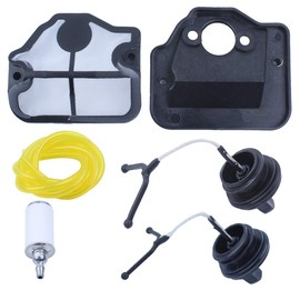 HAISHINE Air Filter Gas Fuel Oil Cap Replace Kit for Husqvarna 136 141 137 142 36 41 Chainsaw Replacement Parts