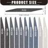 Leriton 70 Pcs Sanding Sticks Set for Plastic Models Includes