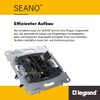 LEGRAND, Seano 765118 Pull Button with Change Contact 6 A,