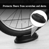 Front Wheel Support Roller Trainer, Bicycle Front Wheel Riser Block,