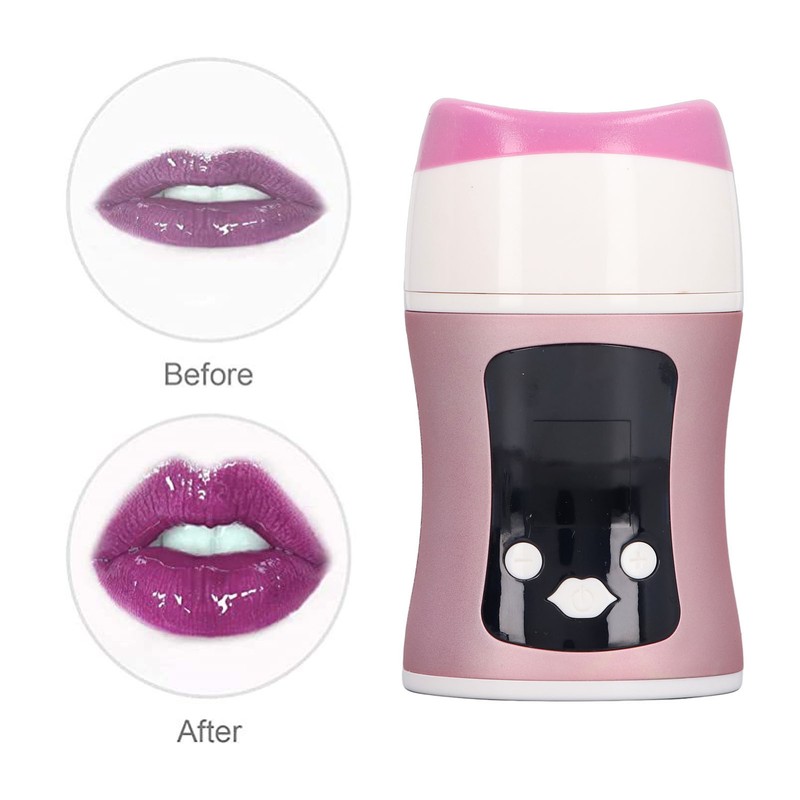 Electronic Lip Plump Device Lightening Lines Time Control Massaging Portable