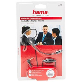 Hama Headset for Cordless Telephones with 2.5 mm jack socket