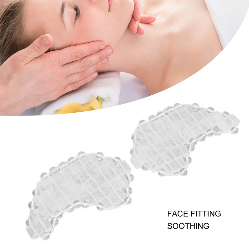 Jadestone Eye Cooling Cold Pads Moon Shape Eye Care Patches