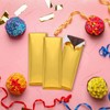 Tanlade 200 Pcs Gold Chocolate Candy Wrappers Aluminum Foil Candy