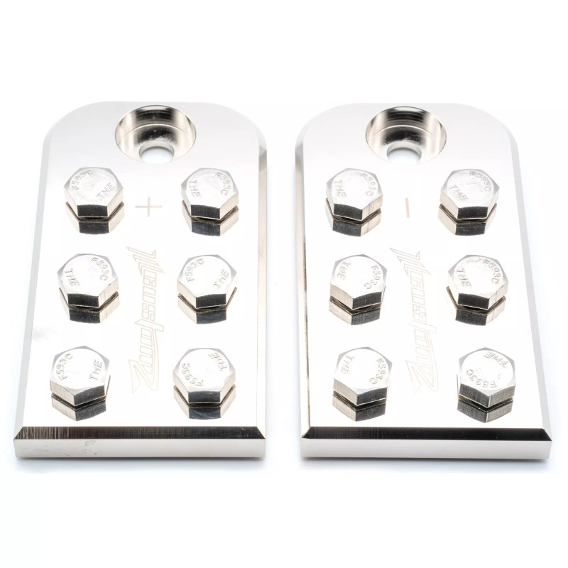 ILL Customz Pair ILL Customz 6 Spot Flat Lug Style