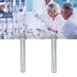 Cork Rubber Plug Drill Tool 2 Pieces Cork Drill Bit Stainless Steel Heavy Duty Easy to Use Long Handle for School