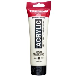 Talens Japan Talens Acrylic Paint Amsterdam Acrylic Color Naples Yellow Light T1709-222 120ml 485758