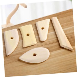 DOITOOL 5pcs Pottery Tool Set Durable Clay Modelling Tools for Sculpting and Shaping for DIY Pottery Projects for Craft Enthusiasts and Artists