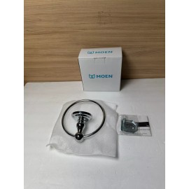 Moen BP6986CH - Madison Towel Ring in Chrome BP6986CH Madison Chrome -Towel Ring