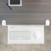 VIVO Small Keyboard Tray, Under Desk Pull Out with Extra