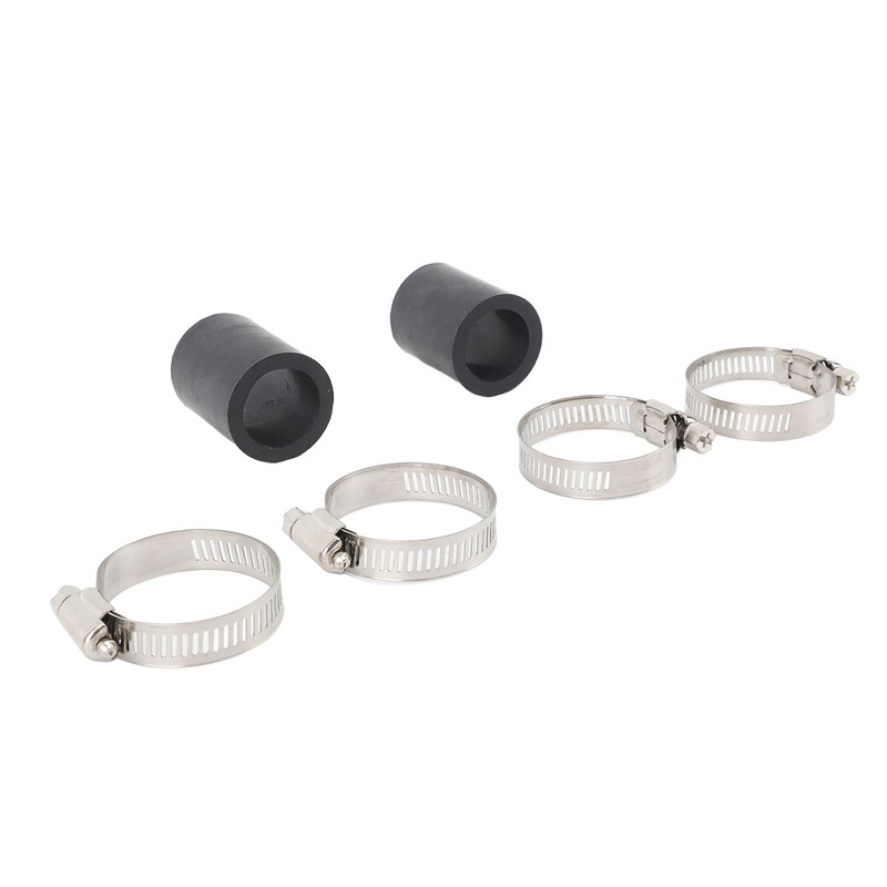 2Pcs 1in High Temp Pipe Clamps Connector Sturdy Exhaust Pipe