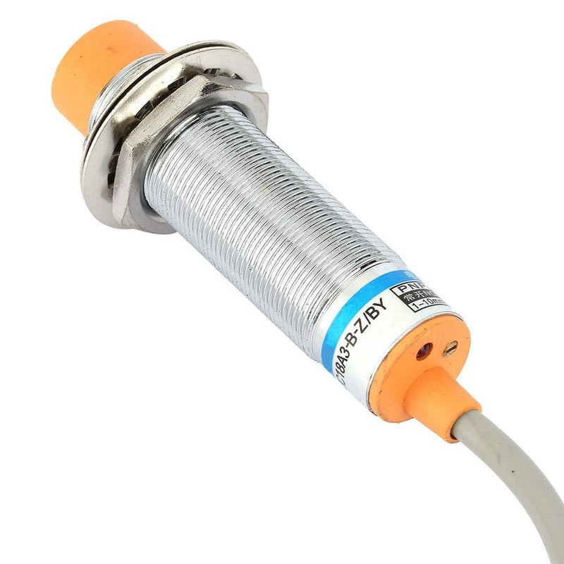 Sensor de proximidad inductivo, 10 mm de distancia 3 hilos