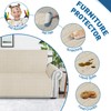 MAXIJIN Waterproof Love Seat Couch Covers 2 Cushion Sofa, 49"