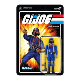 Super7 G.I. Joe Cobra Trooper H-Back (Tan) 3.75 in Reaction Figure