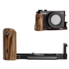 WEPOTO G7XMarkII Grip Quick mounting Plate Promote Traction Protect Camera no Suffer Abrasion for Canon PowerShot G7XMarkII