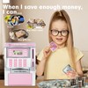 BAODLON Pink Piggy Bank for Kids, ATM Machine Bank for
