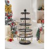 Lolalet Rotating Earring Stand, 5 Tiers, Accessory Storage, Display, Jewelry