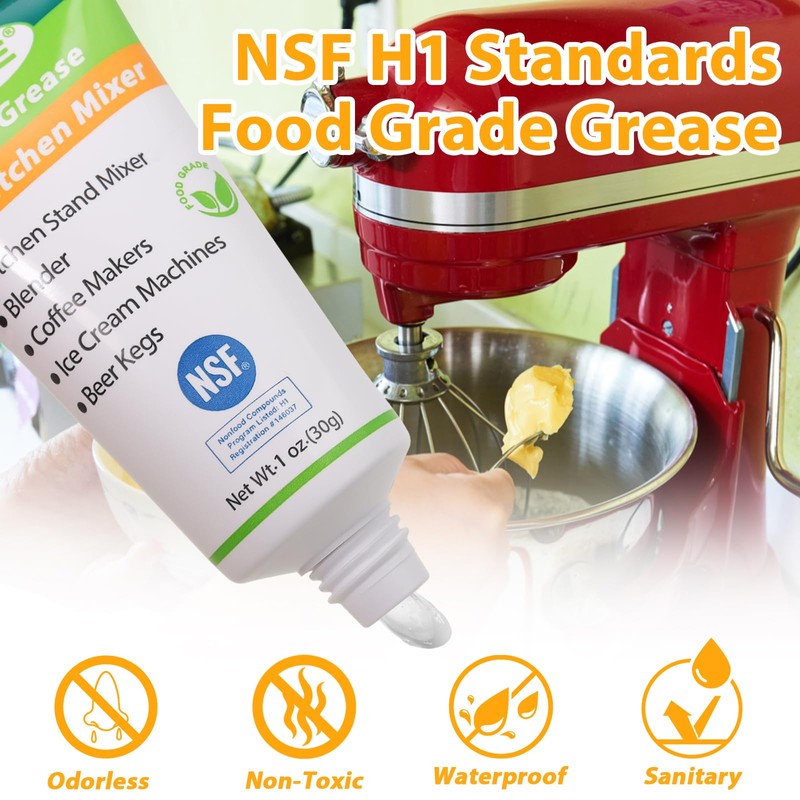 Keze Food Grade Equipment Lubricant, Food Service Equipment Lube for