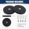 Rubber Coated Magnets, Neodymium Magnet Base Mount with Rubber Coating