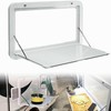 kunghei 31.5" White- Wall Mount Folding Table Caravan RV Flip