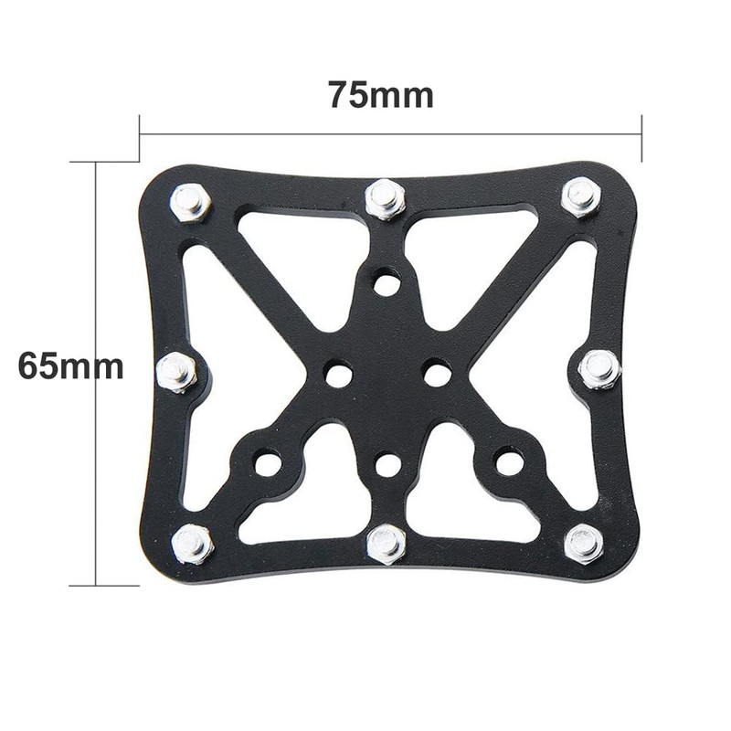 Clipless Clip-in Platform Adapter Pedal for Regular Shoes Compatible Shimano