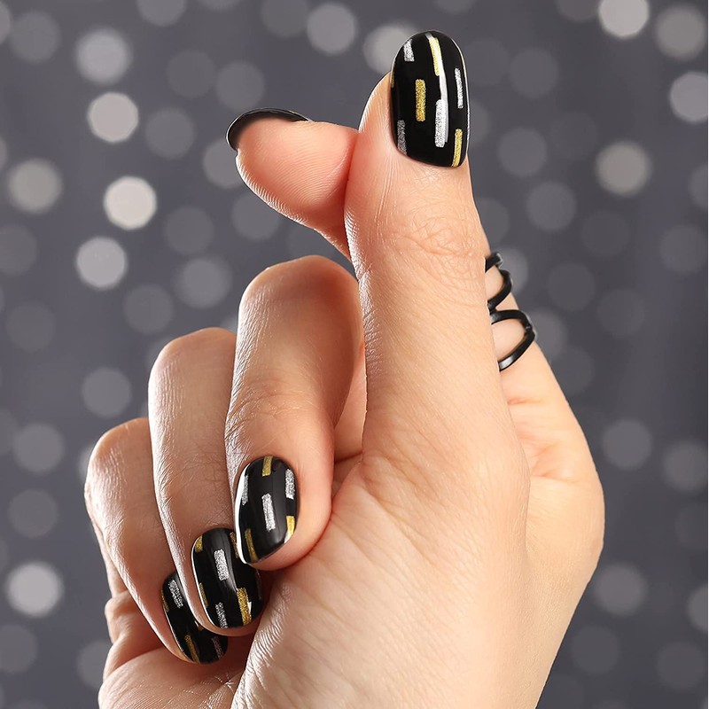 Bluesky Gel Nail Polish, Blackpool 80518, Classic Black, UV/LED Soak-Off