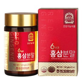 Hwangpungjeong 풍기인삼농협 황풍정 6년근 홍삼분말 120g Punggi Ginseng Agricultural Cooperative Yellow Pungjeong 6-Year-Old Red Ginseng Powder 120g