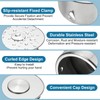 PATIKIL Chimney Hole Cap, 63mm(2.5") Tightness Adjustable Round Stainless Steel