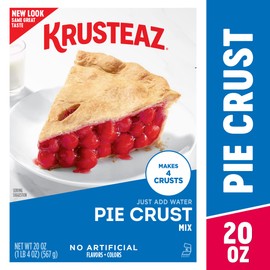 Krusteaz Traditional Light & Flaky Pie Crust Mix, 20 Ounce (Pack of 6)