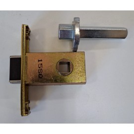 LARSON STORM DOOR  LATCH  AGED BRONZE  MORTISE LOCK HANDLE