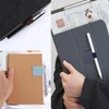 Yiranok Pen Holder for Notebook 12 Pack Self-Adhesive Leather Pencil