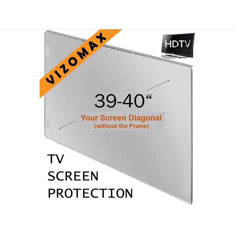Vizomax 39-40 inch TV Screen Protector for LCD, LED, OLED