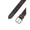 JACK & JONES Male Leather Belt, Black coffee