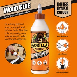 236ml Gorilla Waterproof Wood Glue