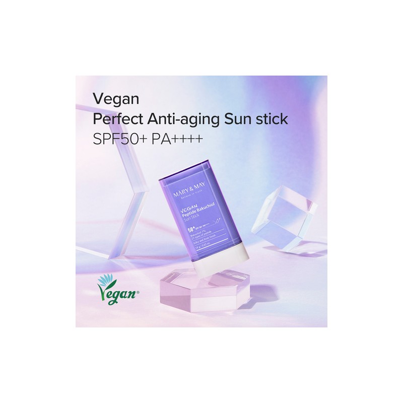 Mary&May [Mary&May]Vegan Peptide Bakuchiol Sun Stick SPF50+ PA++++
