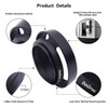 BEIZMEI 77mm Camera Lens Hood,Compatiable All Brands Lens with 77mm