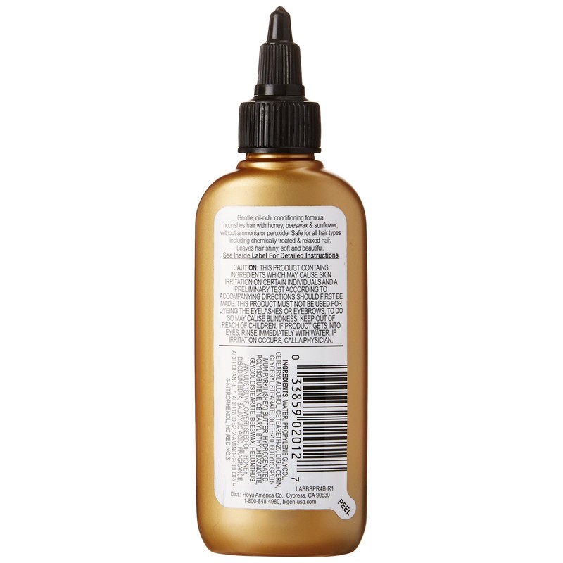 Bigen Semi Permanent Hair Color, Intense Red, 3.0 Ounce