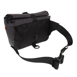 Capel Mule Cycling Bag, 2-Way Handlebar Bag, Melange Gray, One Size, melange grey