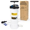 CENFORGE 6.5L Pneumatic/Manual Vacuum Oil Extractor Pump, Fluid Extractor Pump,
