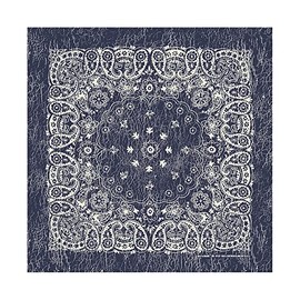 Large American Heritage Cotton Bandanas - 27"x27" - Made in USA - Sold by Vets - Pack of 2