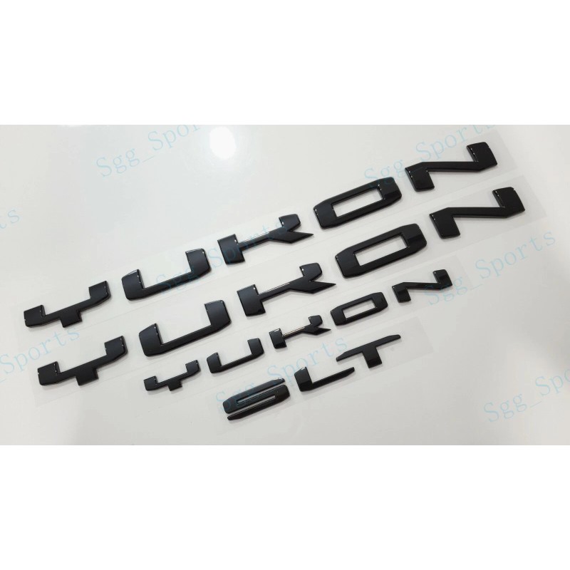 GMC 4PCS GMC 2021-2023 Yukon Yukon XL Doors Rear Gloss