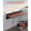 12 X 48 Inch Outdoor Patio Balcony Hanging Table Foldable