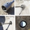 Meccion Carbide Hole Saw Drill Bit, Tungsten Tips Hollow Hole
