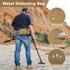 Metal Detecting Waist Bag with Kettle Sleeve Elastic Net，Portable Find