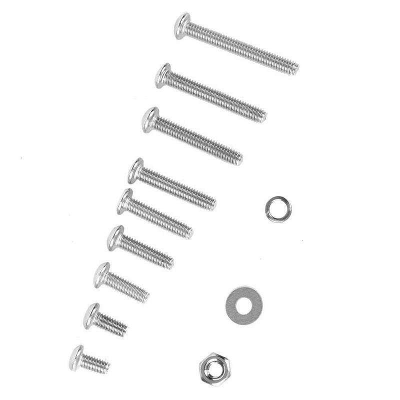 662PCs M2.5 SUS304 Stainless Steel Pan Head Hex Socket Screw
