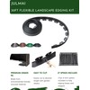 JULMAI Landscape Edging Kit, 30FT 2" Tall Garden Edging with