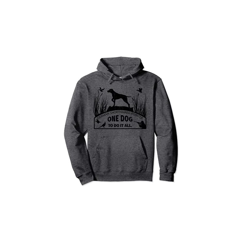 German Pointer Short Hair Hunting Dog Pullover Hoodie