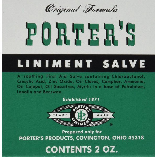 Porter's Liniment Salve, 2 Count