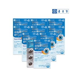 Chong Kun Dang Eye Health 20100 Power Lutein 30 Capsules, 9 Boxes (9-Month Supply) / 종근당 눈건강 20100 파워 루테인 30캡슐 9박스(9개월분)