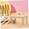 BESPORTBLE Natural Wood Hamster Platform Wooden Playground for Small Pets